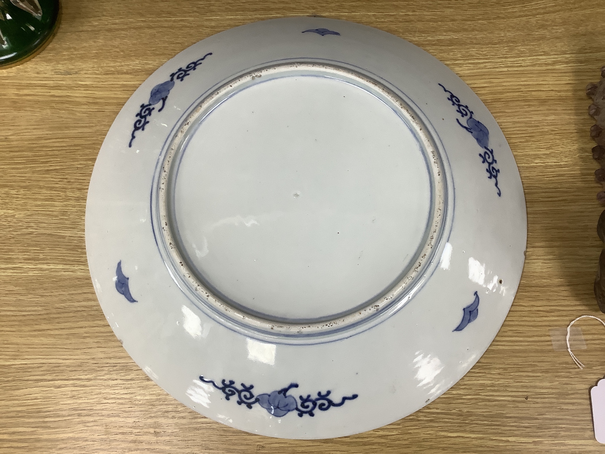 A Japanese Kutani charger, 41cm diameter